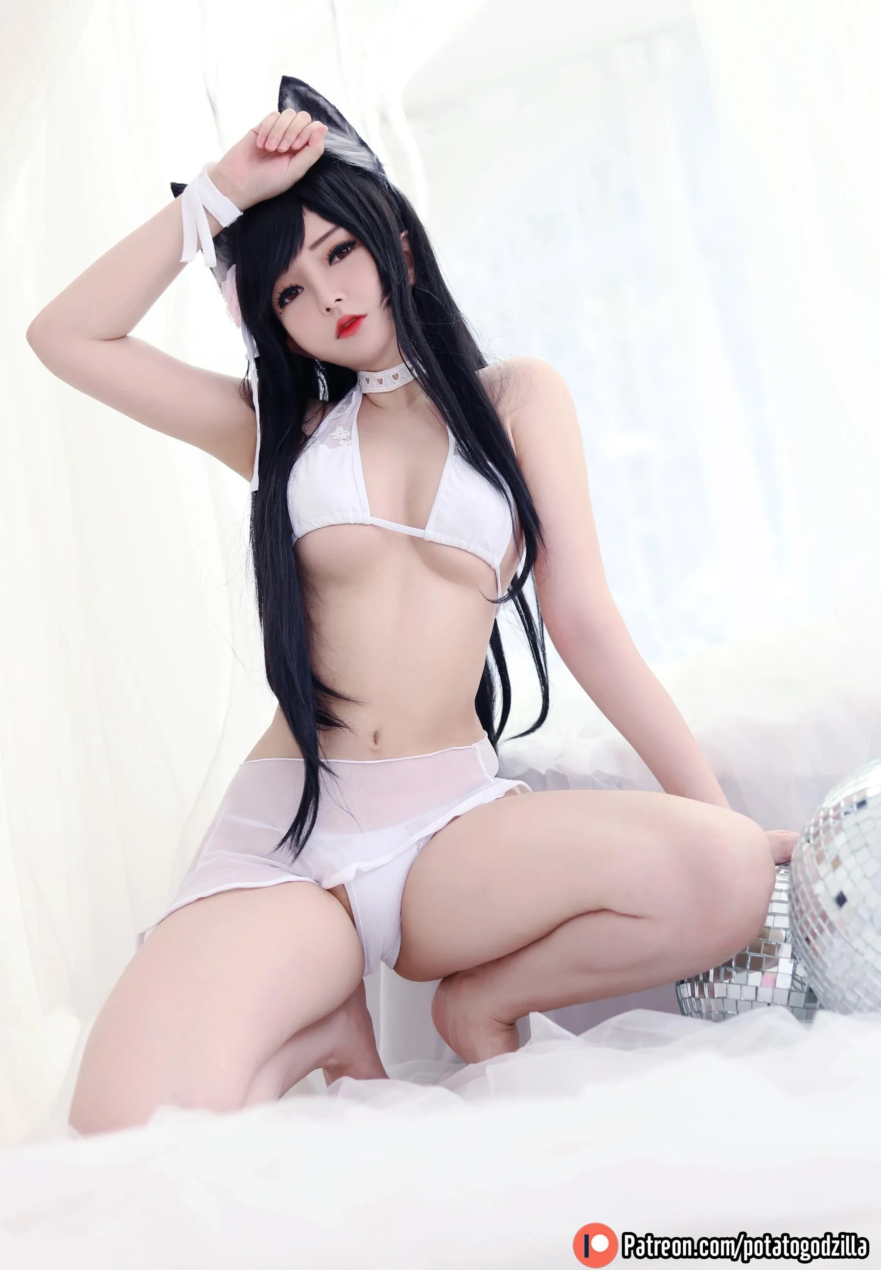 Potato Godzilla – NO.77 Atago bikini [35P]插图
